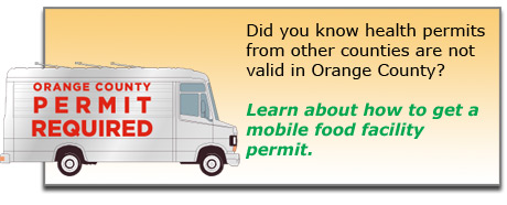 Learn about how to get a mobile food facility permit.