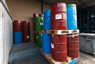photo: chemical drums