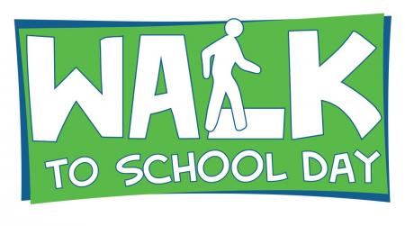 Walk To School Day Logo