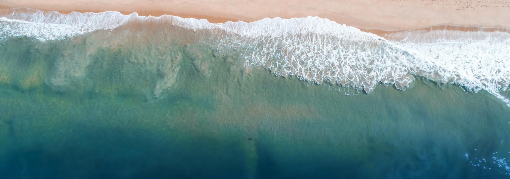 Beach aerial