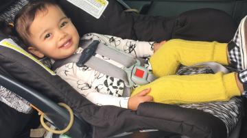 Child in Car Seat - rear facing