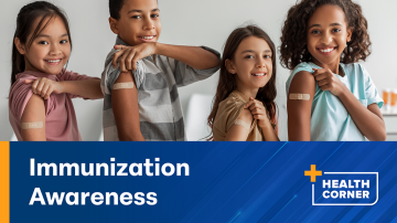 Health Corner - Thumbnail Image - Immunization Awareness