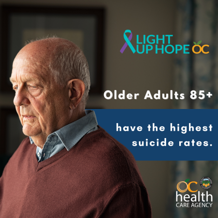 elderly man with suicide stat