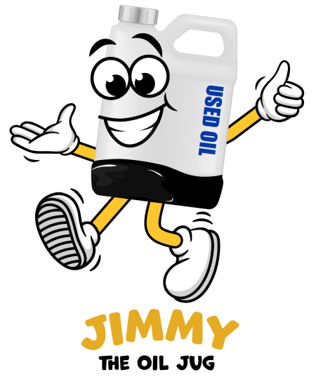 Jimmy the Oil Jug for Used Oil recycling Program 