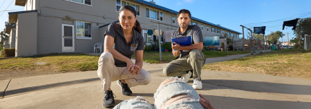 mental health responders in the field