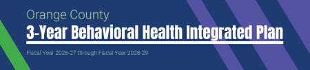 Behavioral Heath Integrated Plan Cover