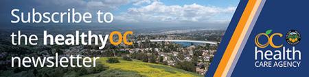 subscribe to the healthyoc newsletter graphic