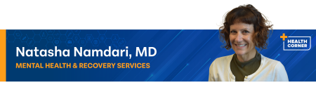Health Corner Website Doctor Natasha Namdari Header